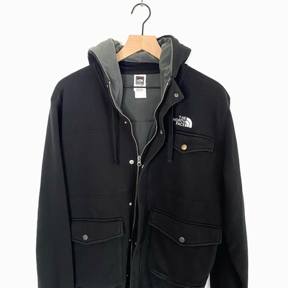 The North Face Other - The North Face Heavy Utility Sweatshirt Jacket | L